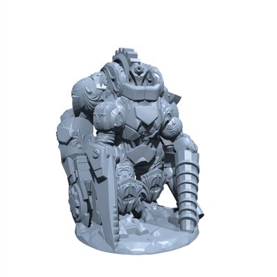 Ironcald The Battlebuilt Goliath | Clockwork Goliath | Marut Miniature for Tabletop Games Like D&D and War Gaming Medium