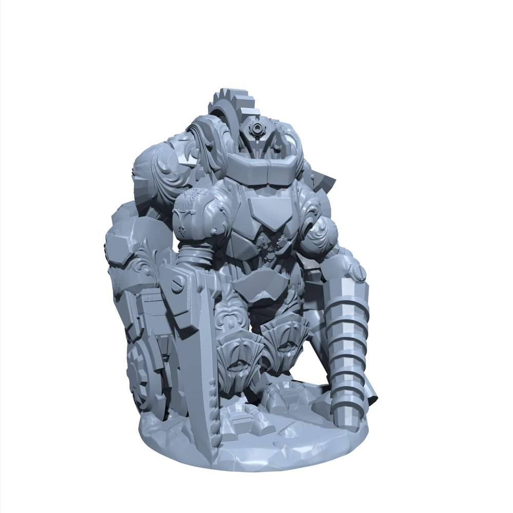 Ironcald The Battlebuilt Goliath | Clockwork Goliath | Marut Miniature for Tabletop Games Like D&D and War Gaming Medium