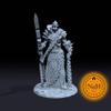 Blood Knight | Fiend Fighter Miniature for Tabletop Games Like D&D and War Gaming Large view 2