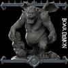 Nalfeshnee | Boar Demon | Miniature for Tabletop Games Like D&D and War Gaming Large (Normal Size) view 4