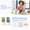 BCOATH Mosaic Stickers Art Kit for Kids - DIY Craft Set with Colorful Sticker Mosaics Perfect for Creative Play and Educational Fun 9.05 X 6.49 Inches view 4