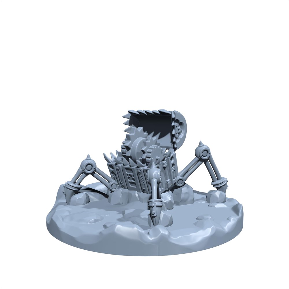 :Latchjaw | Battlebuilt Mimic | Clockwork Mimic | Miniature for Tabletop Games Like D&D and War Gaming Large