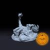Tinkerclaw, The Iron Stinger | Clockwork Scorpion | Miniature for Tabletop Games Like D&D and War Gaming Large view 2