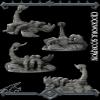 Tinkerclaw, The Iron Stinger | Clockwork Scorpion | Miniature for Tabletop Games Like D&D and War Gaming Large view 3