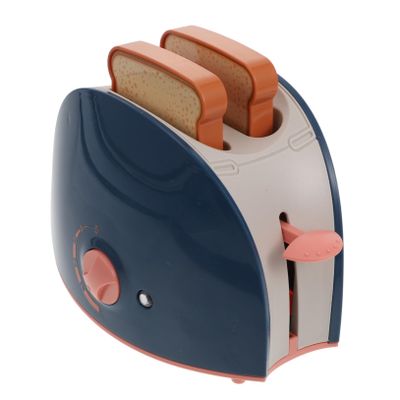 Vaguelly 1pc Creative Cooking Simulation Toaster Toy for Boys and Girls Fun Role Play House Plaything Lightweight and Imaginative Educational Toy for Boys and Girls