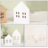 Abaodam 2pcs Wood Slice Mini House Decor for DIY Mini Dollhouse Christmas Decorative Props view 4