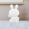 Abaodam Bunny Piggy Bank DIY Paintable Rabbit Coin Bank for Kids 6.7 Inch Creative Money Box for Birthday Easter and Home Decor view 2