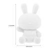 Abaodam Bunny Piggy Bank DIY Paintable Rabbit Coin Bank for Kids 6.7 Inch Creative Money Box for Birthday Easter and Home Decor view 3