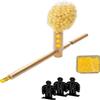 Soft Pinball Launcher Small Ball Shooter Crackling Tube, Pinball Shoot Game Aluminum Alloy Simulation Bamboo Tube Toys for Kids Adults (Gold) view 1