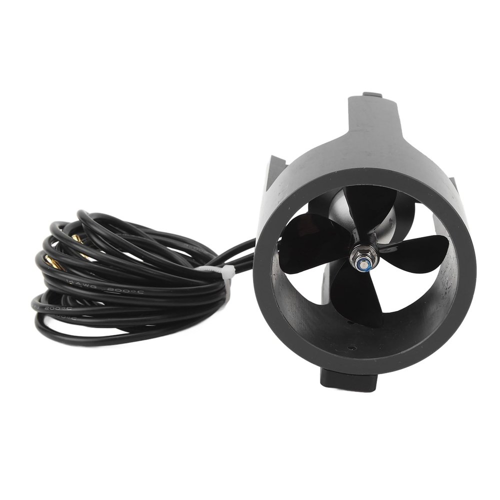 Underwater Thruster, High Efficiency Brushless Motor 12-25.2V Waterproof Marine Propulsion for RC Fishing Boat Anglers and Ocean Exploration Enthusiasts