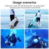 Underwater Thruster, High Efficiency Brushless Motor 12-25.2V Waterproof Marine Propulsion for RC Fishing Boat Anglers and Ocean Exploration Enthusiasts view 2