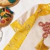 A4 Yellow Kids Ao dai Vietnam Be Trai Boys Vietnamese Traditional Ao Dai For Women, Ao Dai For Women, Vietnamese Dress For Women, Ao Dai Dress For Women ao dai Tet Lunar New Year (6) view 4