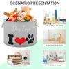 UMIRIKO Custom Name Dog Toy Box Chest with Cotton Rope Gray Personalized Toy Storage Organizer Boxes Bins Baskets for Small dogs, Pet Toy Box, Dog Toy Holder view 4