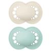 MAM Original Matte Pacifier (1 Sterilizing Pacifier Case), 6 Plus Months, Unisex Baby Pacifier & Night Pacifiers (2 Count), MAM Pacifiers 6+ Months, Best Pacifier for Breastfed Babies view 2