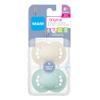 MAM Original Matte Pacifier (1 Sterilizing Pacifier Case), 6 Plus Months, Unisex Baby Pacifier & Night Pacifiers (2 Count), MAM Pacifiers 6+ Months, Best Pacifier for Breastfed Babies view 3
