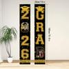 Dicodes Personalized Graduation Door Banner Class of 2026 Congrats Grad Porch Sign Decorations Banner for Graduation Party(Gold) view 3