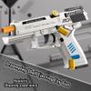 Dreamplay Shell Ejecting Toy Gun, Automatic Pull Back Action Shooting Games Education Model Toy for Kids Gifts view 2