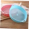 2pcs Plastic Garden Sieve Handle Lightweight Mesh Soil Sifter for and Stone Gardening Tool for Balcony and Gardens view 4