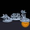 Tinkertail Horde | Battlebuilt Rat | Clockwork Rats | Miniature for Tabletop Games Like D&D and War Gaming Small (Normal Size) / Rat Swarm view 2