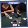 Hohopeti Crylic Card Dealer Portable Shoe Poker Boot Card Supply for Household Dealer view 2