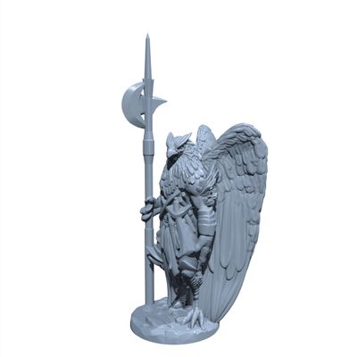 Aarakocra | Bird Folk | Miniature for Tabletop Games Like D&D and War Gaming Medium/Without Wings