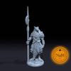 Aarakocra | Bird Folk | Miniature for Tabletop Games Like D&D and War Gaming Medium/Without Wings view 3