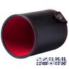Abaodam 1set Professional Pu Leather Dice Cup Dice and Noise-reducing Lining for Family Gatherings and Game view 1