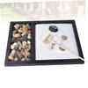 DEARMAMY Japanese Zen Garden Miniature Sand Tray with Rake Decorative Meditation Garden for Home and Office Elegant Indoor Landscape for Stress Relief and Mindfulness view 3