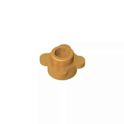 Gobricks GDS-839 33291 Plant Flower Plate Round 1x1 With 4 Petals, 50 pcs