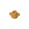 Gobricks GDS-839 33291 Plant Flower Plate Round 1x1 With 4 Petals, 50 pcs view 1