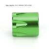 1/10 RC Crawler Wheel Center Caps, RC Wheel Rim Center Cap Aluminium RC Car Wheel Rim Center Cap M4 Nut for Traxxas TRX4 Axial SCX10 90046 D90 Tamiya (Green) view 4