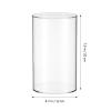 Abaodam Clear Piggy Bank Acrylic Money Saving Jar Unopenable Coin Bank for Birthday New Year Gifts Must Break to Open (7.9 H X 4.7 D) view 2