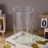 Abaodam Clear Piggy Bank Acrylic Money Saving Jar Unopenable Coin Bank for Birthday New Year Gifts Must Break to Open (7.9 H X 4.7 D) view 3