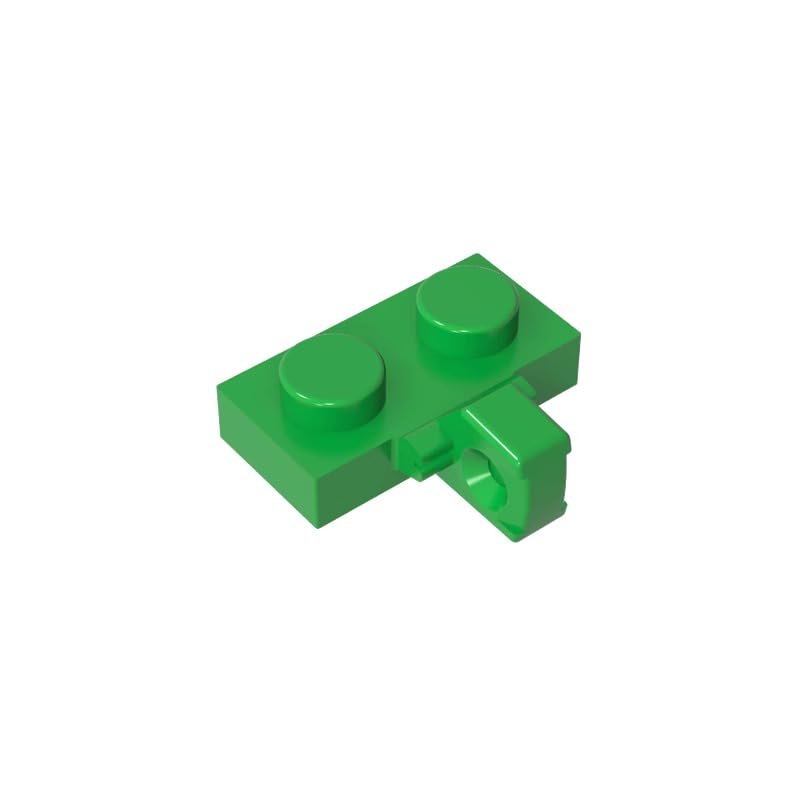 44567 49716 Hinge Plate 1x2 Locking With 1 Finger On Side, 10 pcs