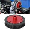 RC Car Gearbox Gear, RC Gear Combination RC Accessory Durable Aluminum Alloy with Belt Transmission for Axial SCX10 (Black) view 2