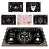 CREATCABIN Black Cat Wood Spirit Board Moon Phase Pendulum Board Kit Talking Boards with Planchette Dowsing Divination Metaphysical Message Board for Wicca Hunt Witch Stuff Halloween 11.8x8.3Inch view 4