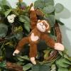 Gemscream 6 Pcs Flying Flingshot Monkey Funny Monkey Toys Finger Slingshot Toys Monkeys Plush Toy for Boys Girls Games Birthday Party Favors Stocking Stuffers view 3