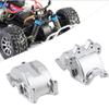 RC Car Metal Differential Kit, RC Car Differential Gear Set Aluminum Alloy Front and Rear Gear Box Mount Upgrade Parts for WLtoys A959 A979 A969 1/18 RC Car (Silver) view 2