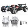 RC Car Metal Differential Kit, RC Car Differential Gear Set Aluminum Alloy Front and Rear Gear Box Mount Upgrade Parts for WLtoys A959 A979 A969 1/18 RC Car (Silver) view 3