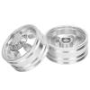 12mm Hex Hub RC Cars Wheels and Tires, RC Trailer Front Rear Wheels Rims Hubs with 7 Spokes for RC 1:10 On Road Racing Car for Tamiya 1/14 Tractor Truck (Front Wheels Rims) view 1