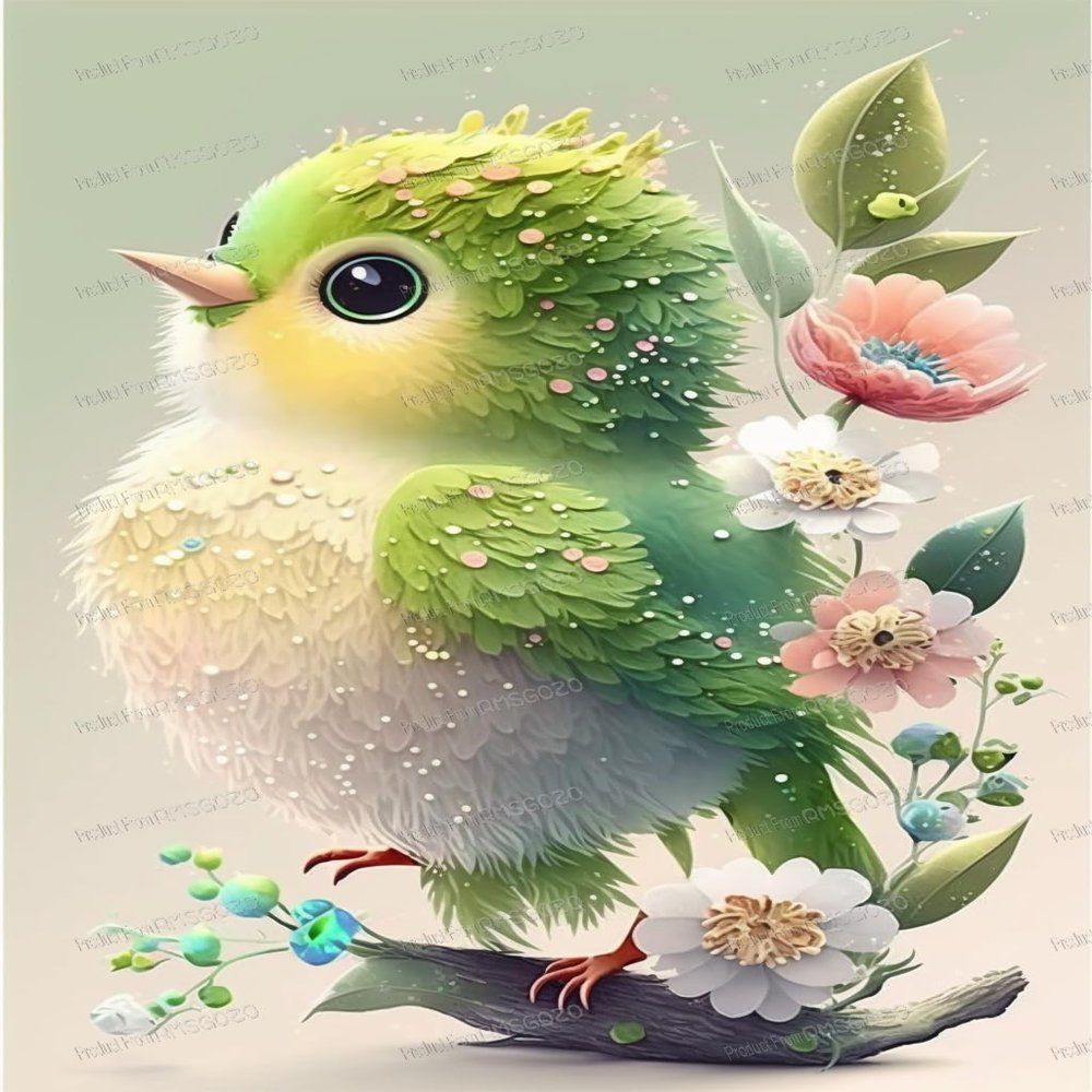 500 Piece Animal Puzzles - Green Bird - Fun Family 500 Piece Jigsaw Puzzle, 15 X 20 Inch, Recyclable Wooden Puzzle Pieces, Favorite Recreational Activity Or Gifts