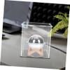 Abaodam Figurine Model Storage Acrylic Display Case 6 Compartment Dustproof Box view 4