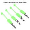 4Pcs Universal RC Body Clips Pins, RC Car Shell Bolt Latch Clip Replacement Plastic RC Car Parts Truck Buggy Shell for 1/10 RC Car Shell for ARRMA SCX10, for Traxxas D90, for GEN8 (Green) view 4