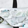 1 Large Hanging Wet Bag Laundry Pail Bag Reusable Washable (Polar Bears) view 2