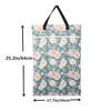 1 Large Hanging Wet Bag Laundry Pail Bag Reusable Washable (Polar Bears) view 4