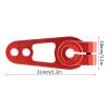 Gavigain 25T Steering Gear Arm, RC Car Steering Gear Arm Servo Arm 1/8 RC Car Servo Arm for 1/8 1/10 RC Car (red) view 4