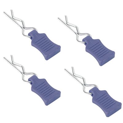 Gavigain RC Car Body Shell Clip Pin Fixing Bracket Set Accessory Part for 1/8 1/10 1/12 - Resistant and Easy to Install - Enhance Your Model Car - Multiple Color Options (Dark Blue)