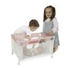 DE CUEVAS TOYS - Travel Crib, 50079, White and Pink view 2