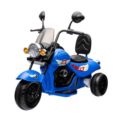 Freddo 12V Electric Chopper for Kids - Music Effects, LED Light, Dual Speed, Safety Stop - Ride-On Motorcycle for Ages 3+