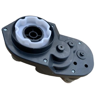 24V High Power Gearbox for Powered Wheel, 24 Volt 30000RPM High Torque Motor Gear Box for Kids Ride On Car Parts,Four-Stage Gear Enhance 0ff-Road Climbing Ability